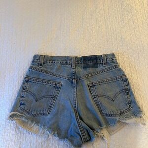Women's Blue Jean Shorts